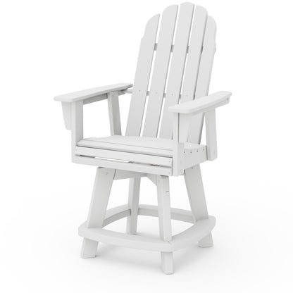 
                  Vineyard Curveback Adirondack Swivel Counter Chair White - Image 7
                
