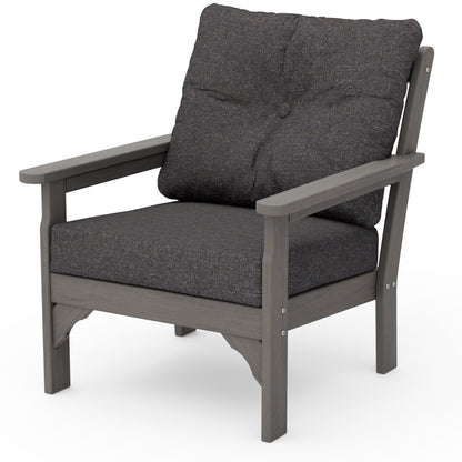 
                  Vineyard Deep Seating Chair Driftwood Frame Ash Charcoal Cushions - Image 15
                