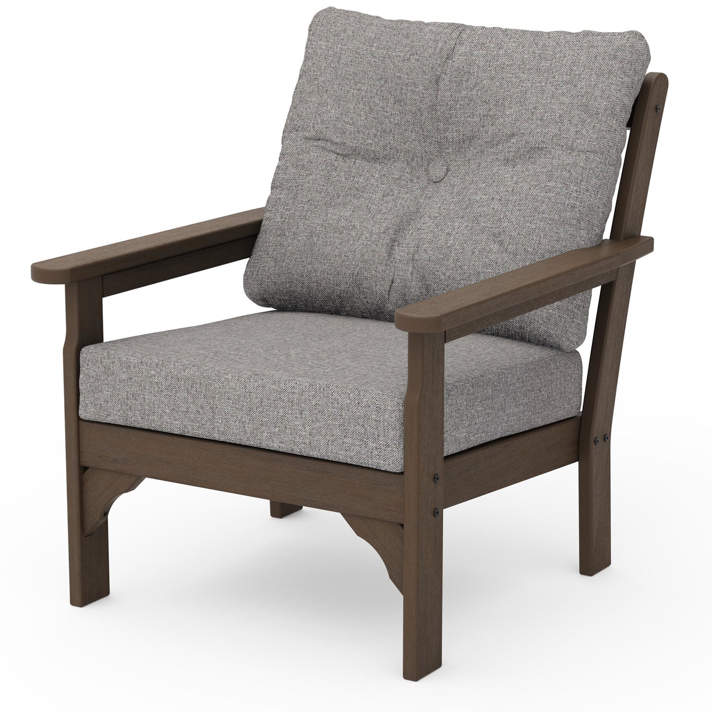 Vineyard Deep Seating Chair Kona Frame Grey Mist Cushions, image 26