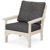 Vineyard Deep Seating Chair Sand Frame Ash Charcoal Cushions