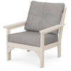 Vineyard Deep Seating Chair Sand Frame Grey Mist Cushions