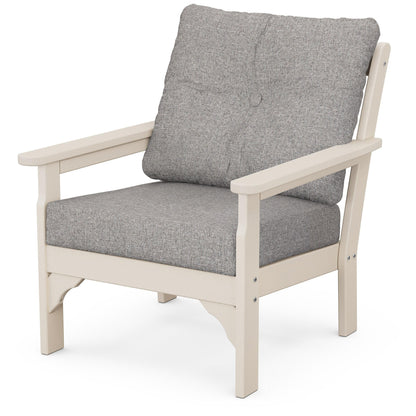 
                  Vineyard Deep Seating Chair Sand Frame Grey Mist Cushions - Image 21
                