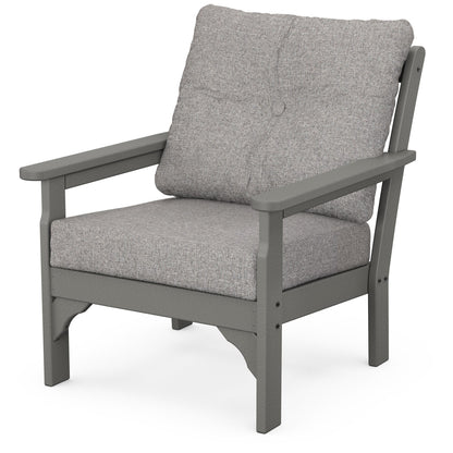 
                  Vineyard Deep Seating Chair Slate Grey Frame Grey Mist Cushions - Image 16
                
