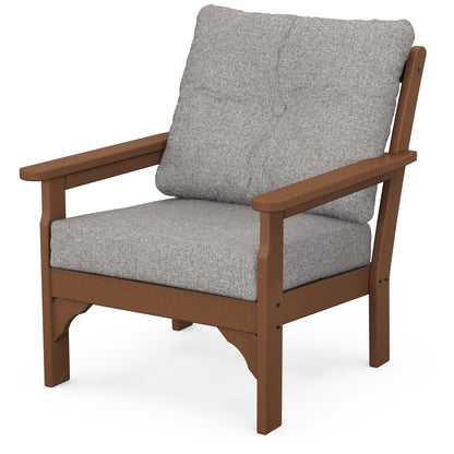 
                  Vineyard Deep Seating Chair Teak Frame Grey Mist Cushions - Image 19
                