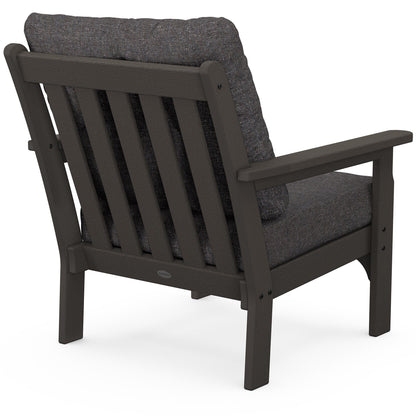 
                  Vineyard Deep Seating Chair Vintage Coffee Frame Ash Charcoal Cushions Back - Image 2
                