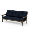Vineyard Deep Seating Sofa Kona Frame Marine Indigo Cushions
