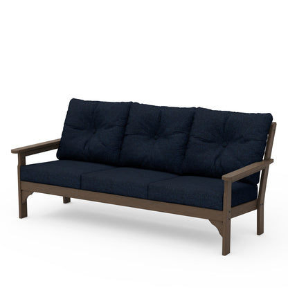 
                  Vineyard Deep Seating Sofa Kona Frame Marine Indigo Cushions - Image 38
                