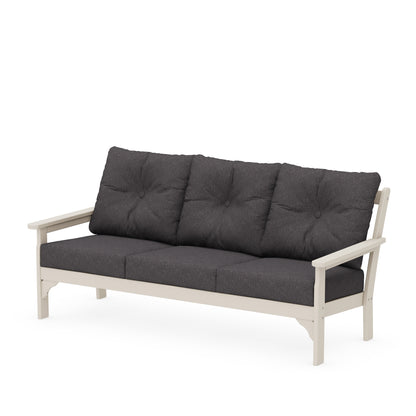 
                  Vineyard Deep Seating Sofa Sand Frame Ash Charcoal Cushions - Image 7
                