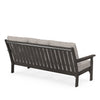 Vineyard Deep Seating Sofa Vintage Coffee Frame Weathered Tweed Cushions Back