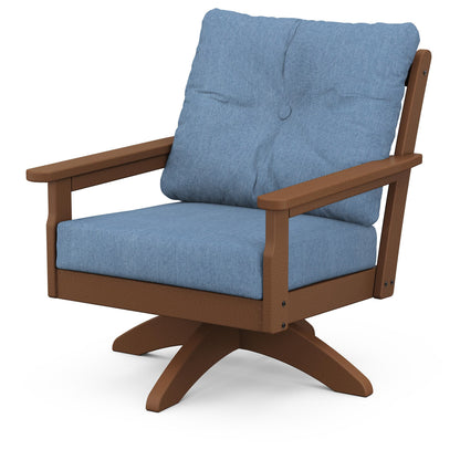 
                  Vineyard Deep Seating Swivel Chair Teak Frame Sky Blue Cushions - Image 57
                