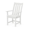 Vineyard Dining Arm Chair White