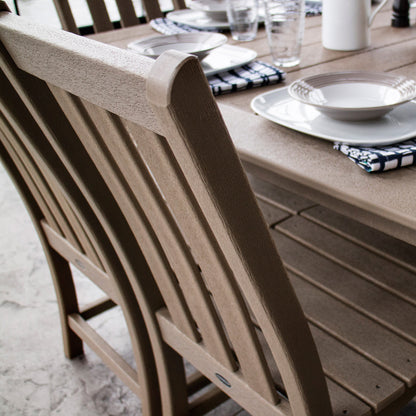 
                  Vineyard Dining Side Chair Vintage Sahara Detail - Image 4
                