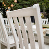 Vineyard Dining Side Chair White Detail
