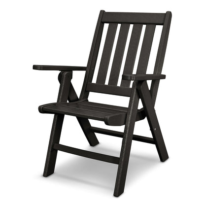 
                  Vineyard Folding Dining Chair Black - Image 10
                