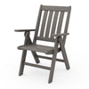 Vineyard Folding Dining Chair Driftwood