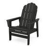 Vineyard Grand Upright Adirondack Chair Black