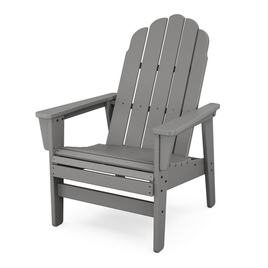 Vineyard Grand Upright Adirondack Chair Slate Grey