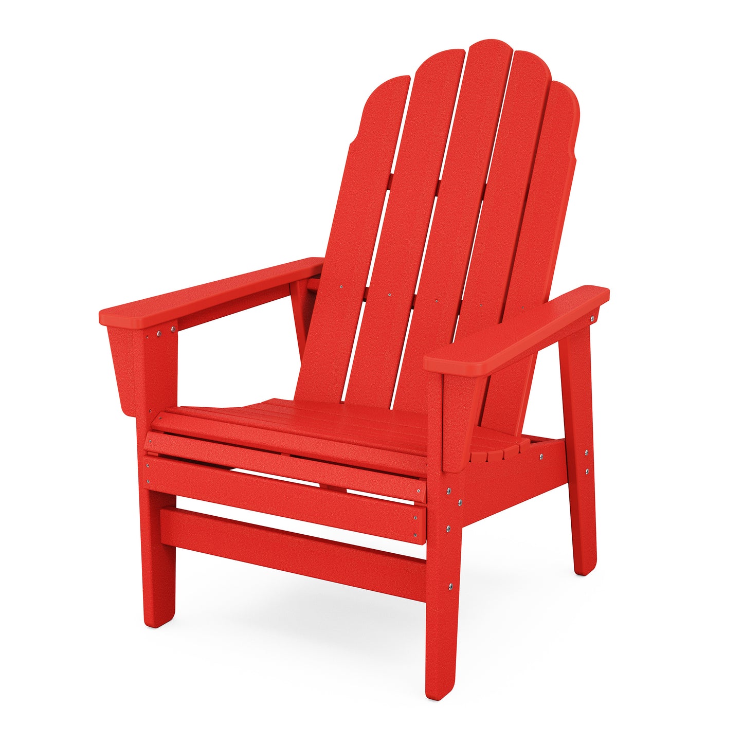 Vineyard Grand Upright Adirondack Chair Sunset Red, image 9