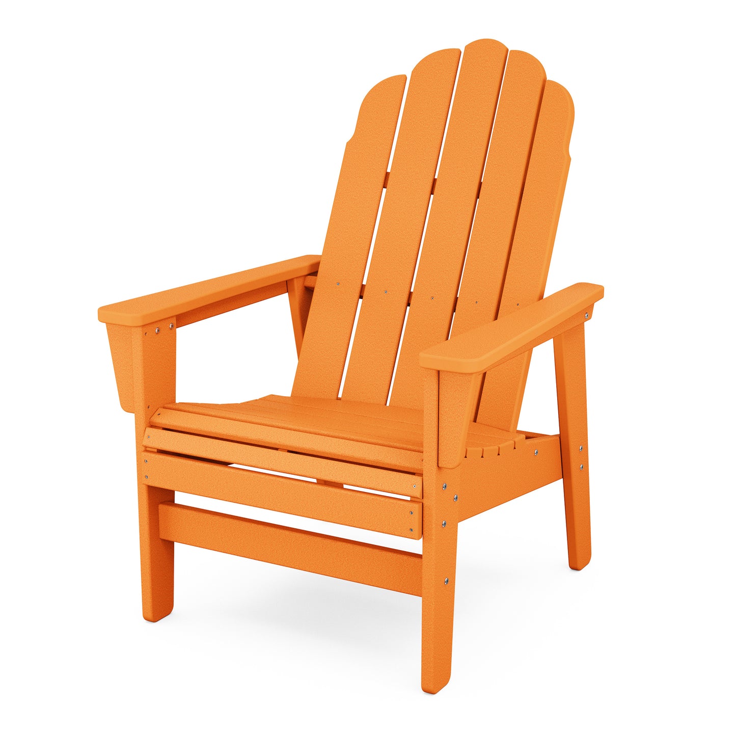 Vineyard Grand Upright Adirondack Chair Tangerine, image 10