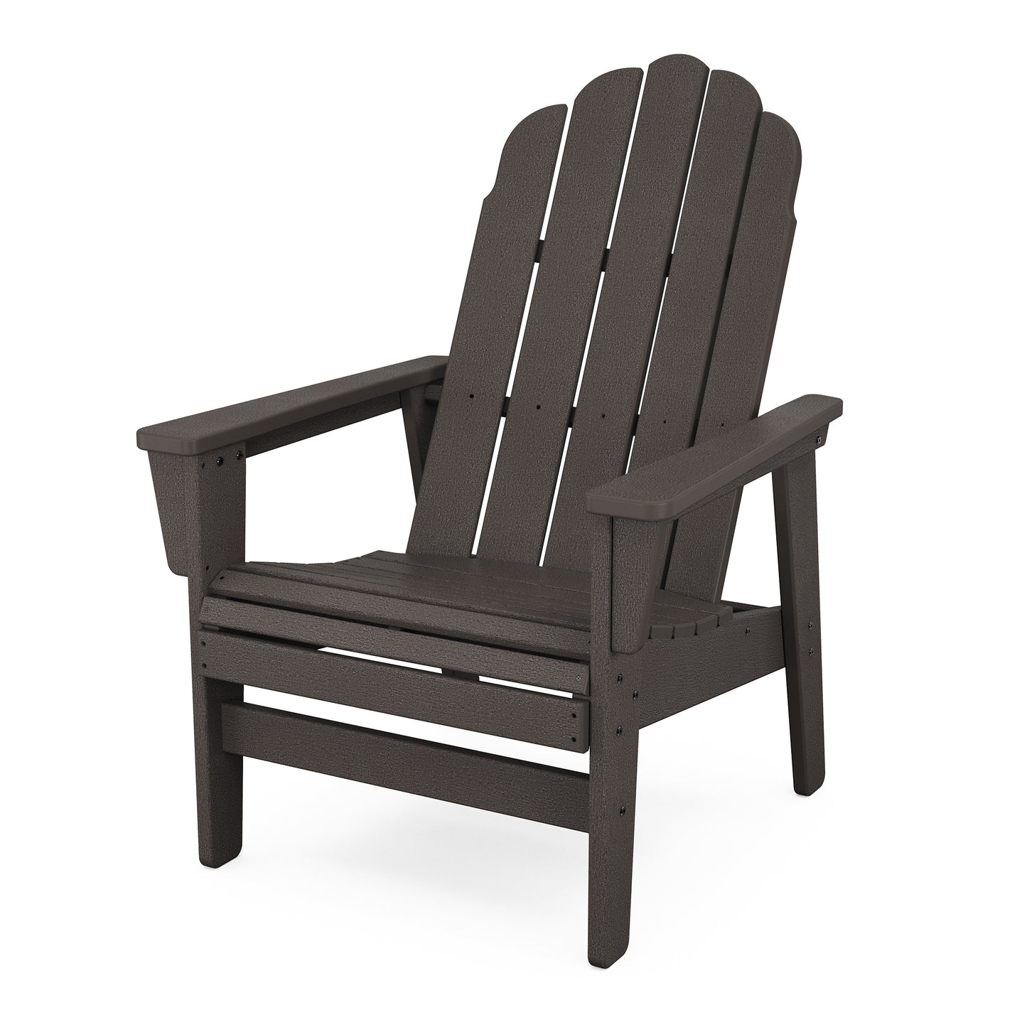 Vineyard Grand Upright Adirondack Chair Vintage Coffee, image 16