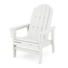 Vineyard Grand Upright Adirondack Chair Vintage White