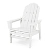Vineyard Grand Upright Adirondack Chair White