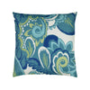 20 square designer throw pillow floral wave 1