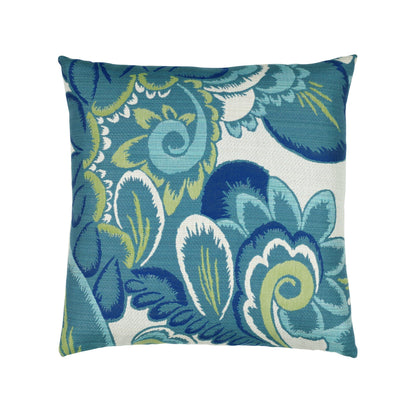 
                  20 square designer throw pillow floral wave 1 - Image 1
                