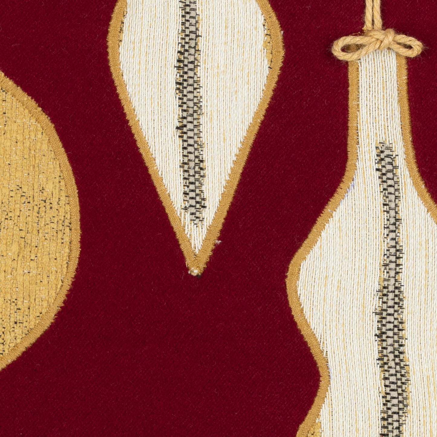 20" Square Elaine Smith Pillow Ornaments Ruby, image 2
