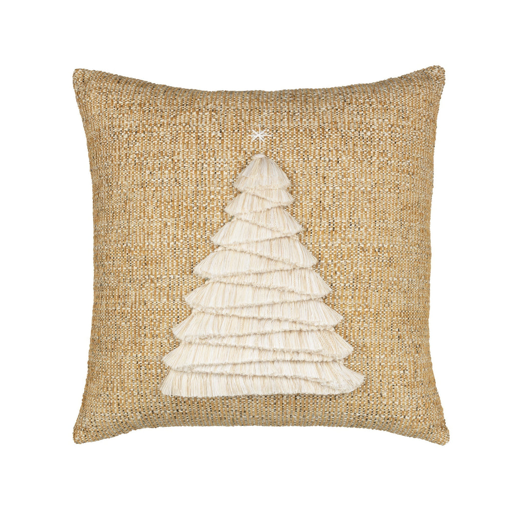 Elaine Smith 20 Square Pillow Fraser Fir Golden