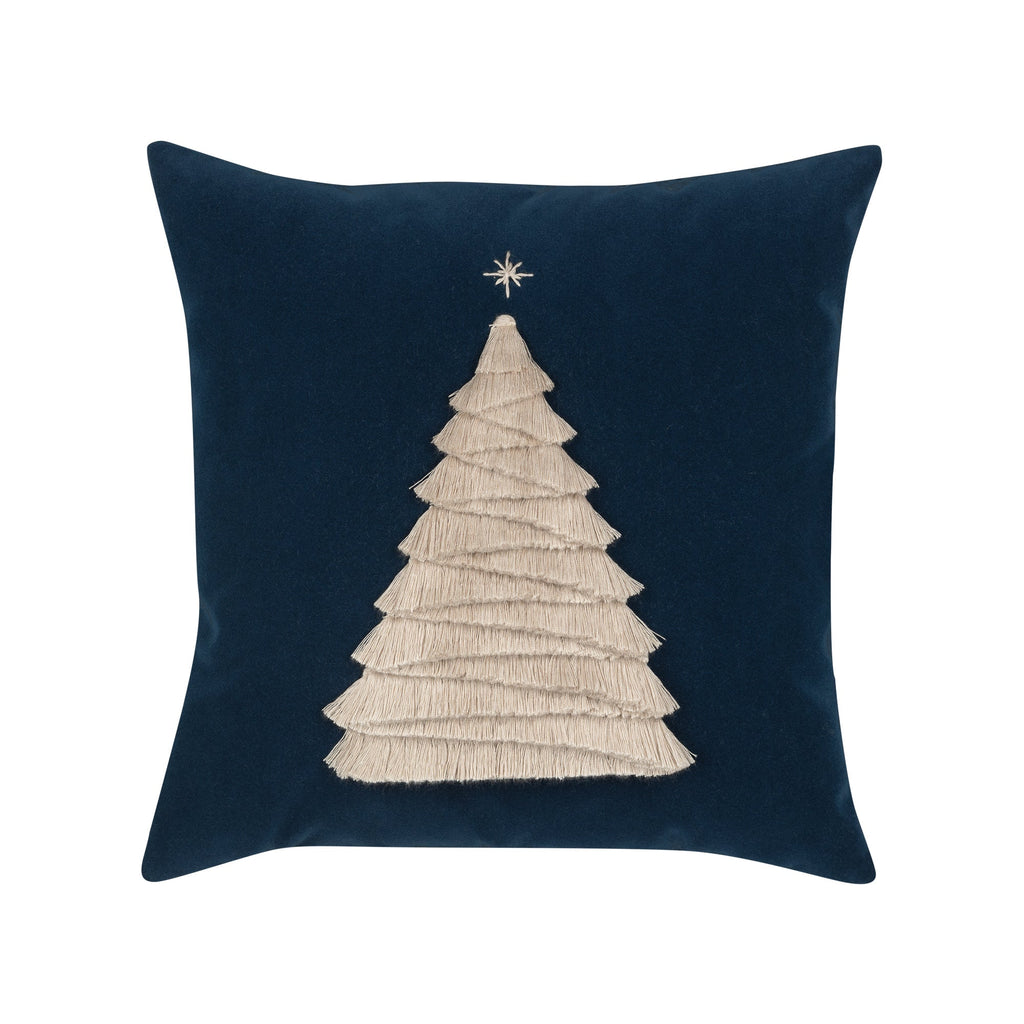 Elaine Smith 20 Square Pillow Fraser Fir Midnight