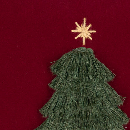 
                  20" Square Elaine Smith Pillow Fraser Fir Ruby - Image 2
                
