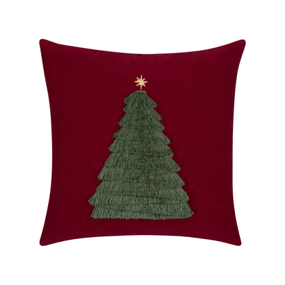 
                  Elaine Smith 20 Square Pillow Fraser Fir Ruby - Image 1
                