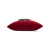 20" Square Elaine Smith Pillow Fraser Fir Ruby