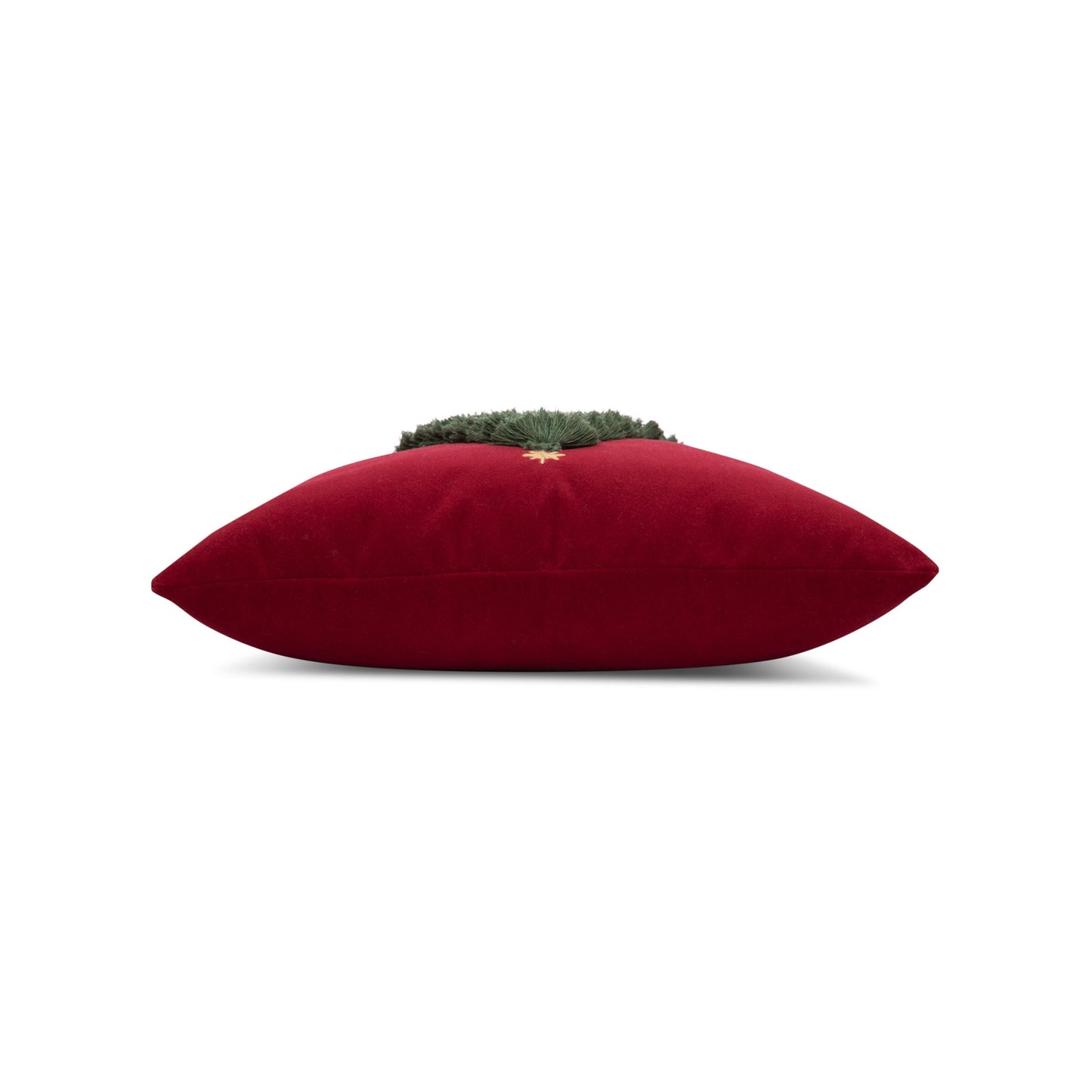 20" Square Elaine Smith Pillow Fraser Fir Ruby, image 4
