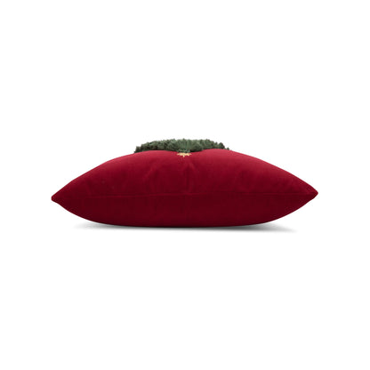 
                  20" Square Elaine Smith Pillow Fraser Fir Ruby - Image 4
                