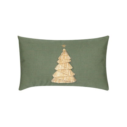 
                  Elaine Smith Fraser Fir Fern Lumbar Pillow - Image 1
                
