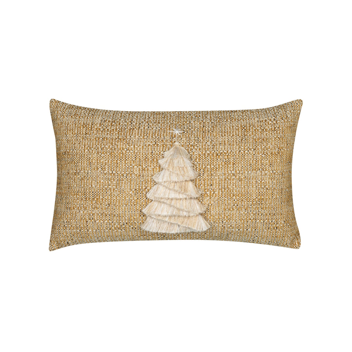 Elaine Smith Fraser Fir Golden Lumbar Pillow_8a24a117 1f6b 4c4b a23d 3d1b79f72cfc, image 1