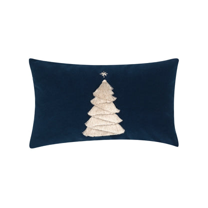
                  Elaine Smith Fraser Fir Midnight Lumbar Pillow - Image 1
                