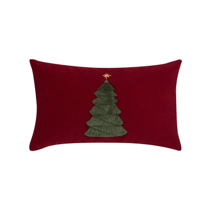 
                  Elaine Smith Fraser Fir Ruby Lumbar Pillow - Image 1
                