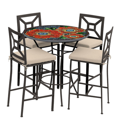 
                  Zinnia 42d Hight Dining w Milano Bar Chairs ESP HB - Image 31
                