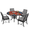 Zinnia 60d Bistro Olympia Chairs BK CS