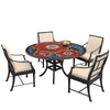 Zinnia 60d Bistro Olympia Chairs BK HB