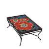 Zinnia Rec Coffee Table Black Frame