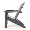 adirondack chair charcoal side