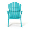 adirondack chair teal back