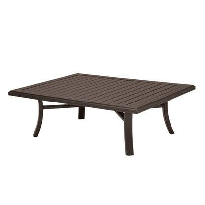 Banchetto 42" x 54" Rectangle Slat Top Coffee Table