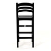 bar chair black back