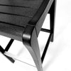 bar chair black detail