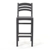 bar chair charcoal front